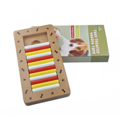 ML-990P Puzzle toy Interactive toys for dogs and cats Food treated wooden pet toys