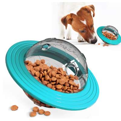 Pet Dog Puzzle Toy Bite Resistant Puzzle Toy IQ Training Leaking Food Flying Discs for Dogs Multifunctional Toy